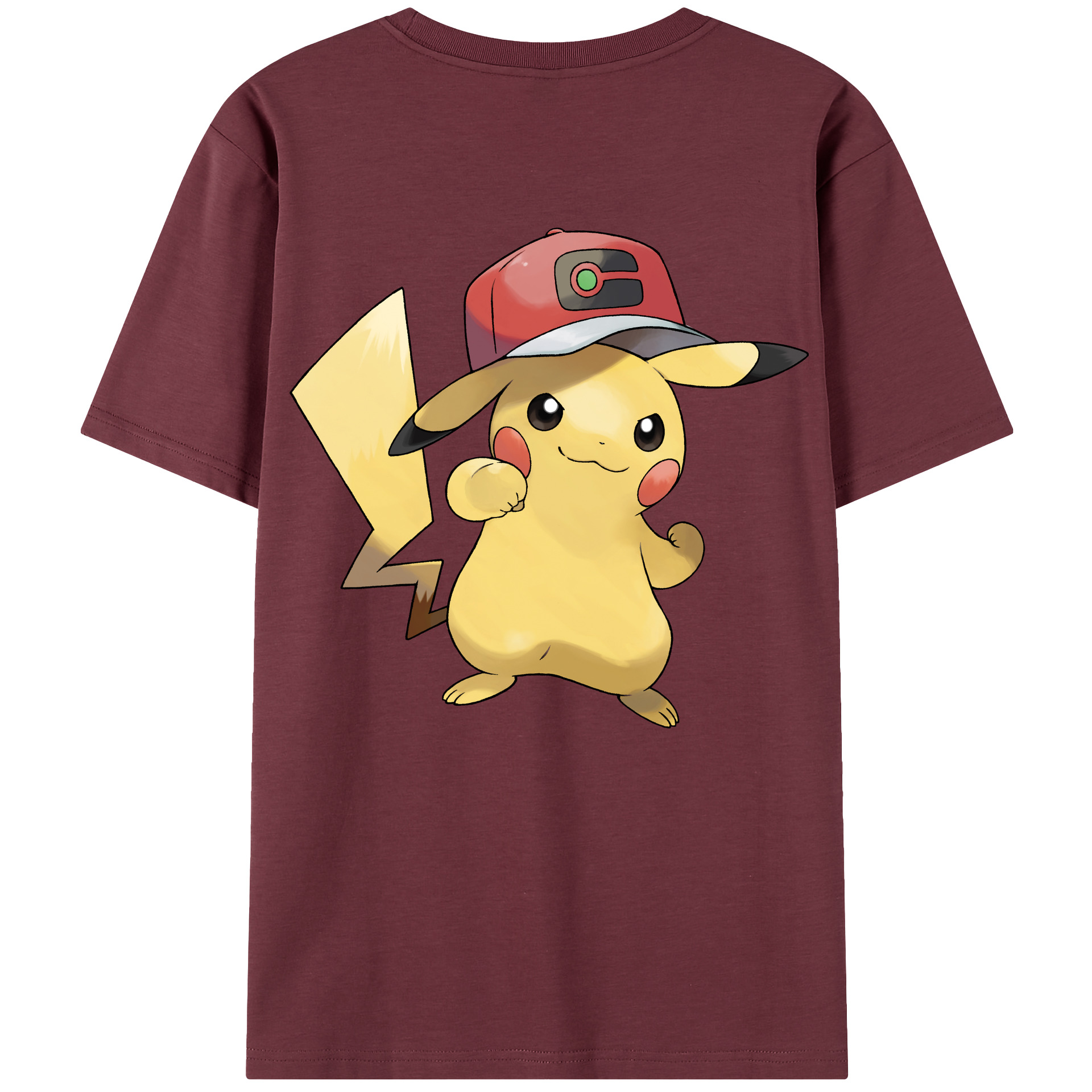 （画像用） ポケットモンスター Pokémon 綿100％半袖Tシャツ（背面プリント）